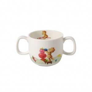 Set 6 cani pentru copii, din portelan, Hungry As A Bear II Multicolor, 180 ml, Villeroy & Boch