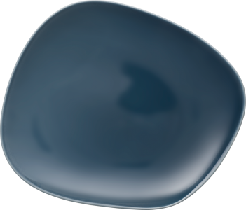 Set 6 farfurii intinse din portelan, Organic Turcoaz, 28 cm, Villeroy & Boch