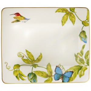 Set 6 farfurii adanci, din portelan, Amazonia Multicolor, 24 cm, Villeroy & Boch