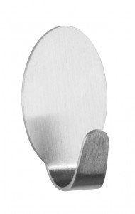 Set carlige pentru perete, din otel inoxidabil, Midget Crom, L1,5xl1,5xH2,6 cm, 4 piese