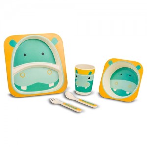 Set vesela pentru copii Dino, 5 piese