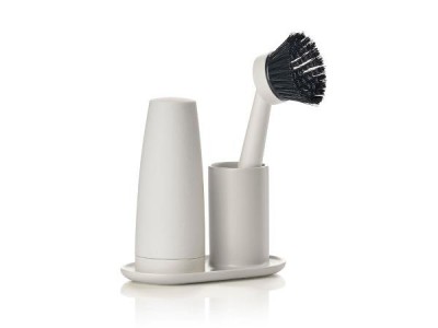 Set pentru spalat vase Single 332057 Gri Deschis, L15xl8,1 cm, 3 piese, Zone Denmark