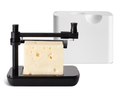 Set pentru taiat branzeturi, din ABS Nuance 461522 Alb, L15,6xl9,6xH12,3 cm, Zone Denmark