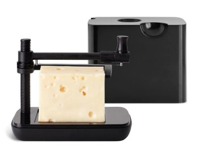 Set pentru taiat branzeturi, din ABS Nuance 461523 Negru, L15,6xl9,6xH12,3 cm, Zone Denmark