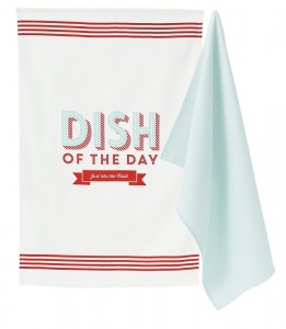 Set prosoape de bucatarie 50 x 70 cm, Dish of the Day, Jamie Oliver, 2 buc