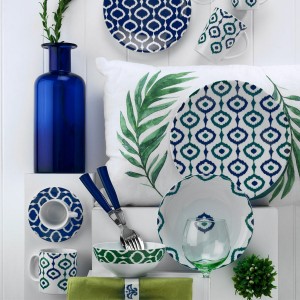 Set vesela din portelan, Fine Dinner Multicolor, 24 piese