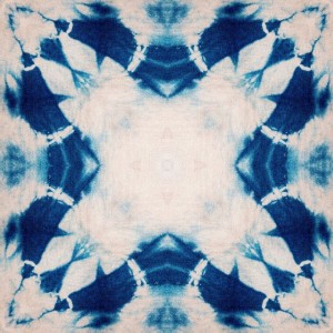 Set 3 role Tapet Imprimat Digital Shibori Flower