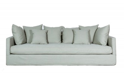 Canapea fixa 3,5 locuri Simone Pastel Grey