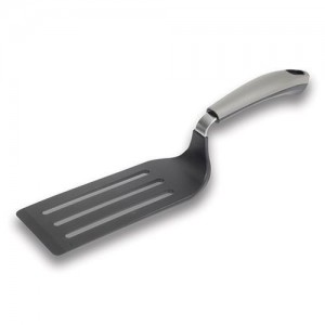Spatula cu fante Misty Small Gri, L34 cm