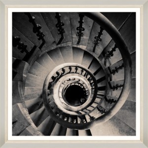 Tablou Framed Art Spiral Staircase I