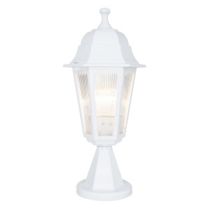 Stalp iluminat exterior Altigen Alb