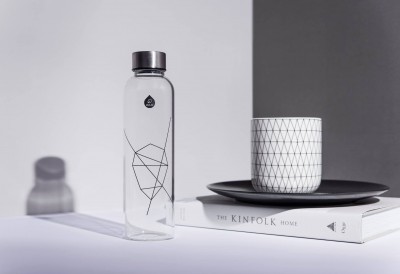 Sticla pentru apa Equa Mismatch Black-750 ml