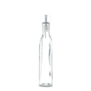 Sticla pentru ulei / otet Visual I, inox si sticla, Transparent 270 ml, Ø4,9xH25 cm