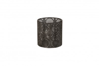 Suport lumanare Atmosphere Black, Ø10,5xH16,5 cm