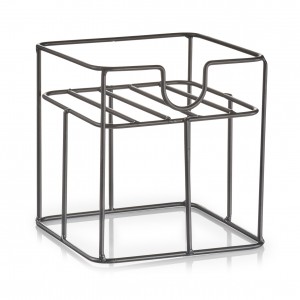 Suport metalic pentru dispenser bauturi, Beverage Large Negru, L18,5xl18,5xH19 cm