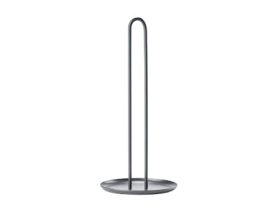 Suport metalic pentru role de bucatarie Singles 330465 Gri Inchis, Ø14,5xH32 cm, Zone Denmark