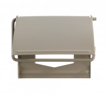 Suport pentru hartie igienica, Cover Grej, l13,5xA2,5xH12 cm