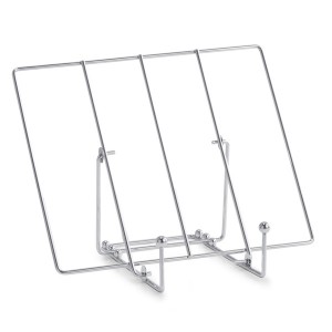 Suport pliabil pentru carti, din metal, Harold Crom, l30xA20xH24,5 cm