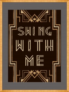 Tablou Framed Art Swing With Me I