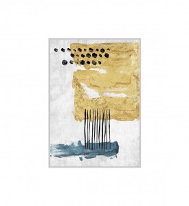 Tablou Canvas Arles Footprints Pictures Multicolor, 62 x 92 cm