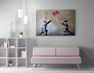 Tablou Canvas No Ball Games WY09 Multicolor, 70 x 50 cm