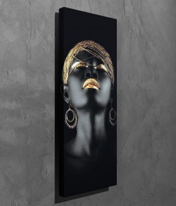 Tablou Canvas Picsie Lips PC265 Multicolor, 30 x 80 cm