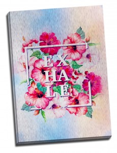 Tablou din aluminiu striat Exhale