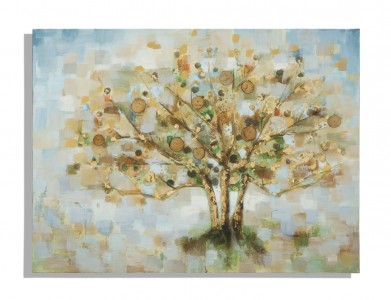 Tablou pictat manual Albero, 120 x 90 cm