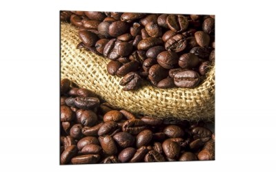 Tablou Sticla Glasspik Coffee 1A, 20x20 cm -20 x 20 cm