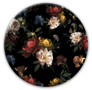 Tablou Sticla Glasspik Ringart GR021 Baroque, Ø70 cm