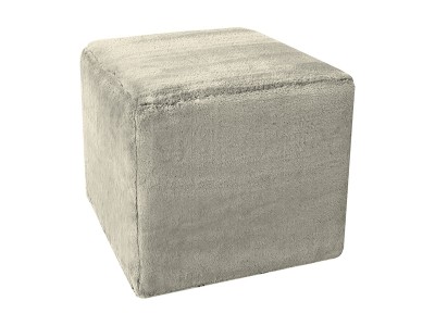 Taburet tapitat cu stofa, Lumia R Gri Deschis, l39xA39xH34 cm