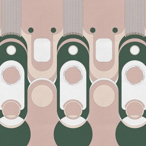 Tapet Le Veque Tower Pink Smooth VLAdiLA