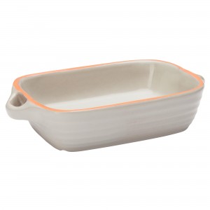 Tava cuptor din ceramica Cool Grey, 15 x 11 cm, Jamie Oliver