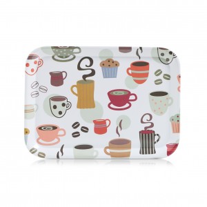 Tava pentru servire Icons II, Melamina Multicolor, l39xA28 cm