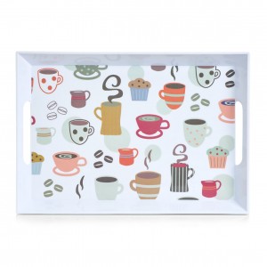 Tava pentru servire Icons, Melamina Multicolor, l50xA35xH5 cm