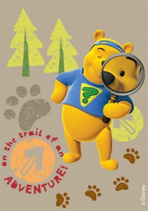 Covor Disney Kids Tigger & Pooh 602, Imprimat Digital