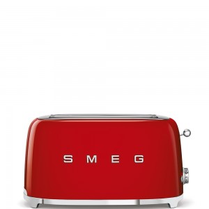 Toaster 2 sloturi TSF02RDEU, Rosu, Retro 50, SMEG