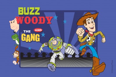 Covor Disney Kids Toy Story II 812, Imprimat Digital 