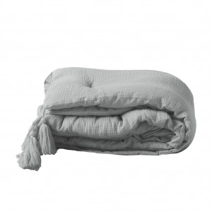 Traversa de pat, Angelia Gri, 80 x 180 cm