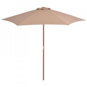 Umbrela de soare, Beka Grej, Ø270xH244 cm