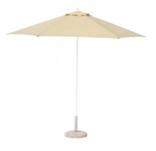 Umbrela de soare, Delfi Crem / Alb, Ø270xH240 cm