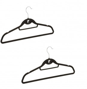 Umeras din ABS si catifea, Elegance Negru, l45xH23,5 cm