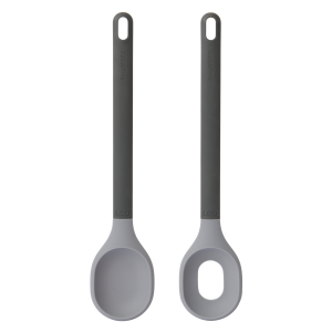 Set ustensile pentru salata, 2 piese, Grey, Leo Line