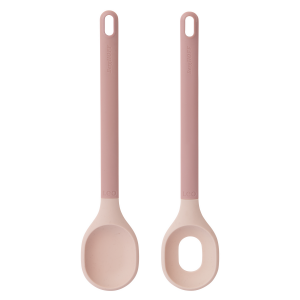 Set ustensile pentru salata, 2 piese, Pink, Leo Line