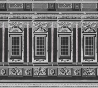 Set 3 role Tapet Imprimat Digital Vaticano Anthracite