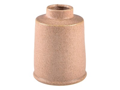 Vaza decorativa din ceramica Stone Round 12432 Natural, Ø11,5xH15 cm, Villa Collection