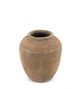 Vaza decorativa din ceramica, Apollo Ruginiu, Ø25xH30 cm