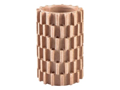 Vaza decorativa din ceramica Stone 12224 Natural, Ø13,5xH20,5 cm, Villa Collection