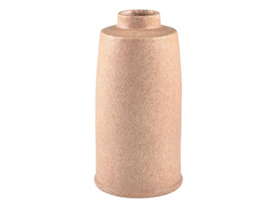 Vaza decorativa din ceramica Stone Round Large 12433 Natural, Ø12,5xH24,5 cm, Villa Collection