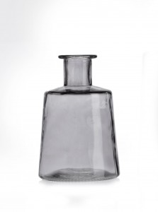 Set vaze Pico Anthracite, Sticla, Ø12xH17 cm, 2 piese